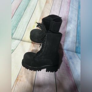 Balenciaga canvas Stomper boot